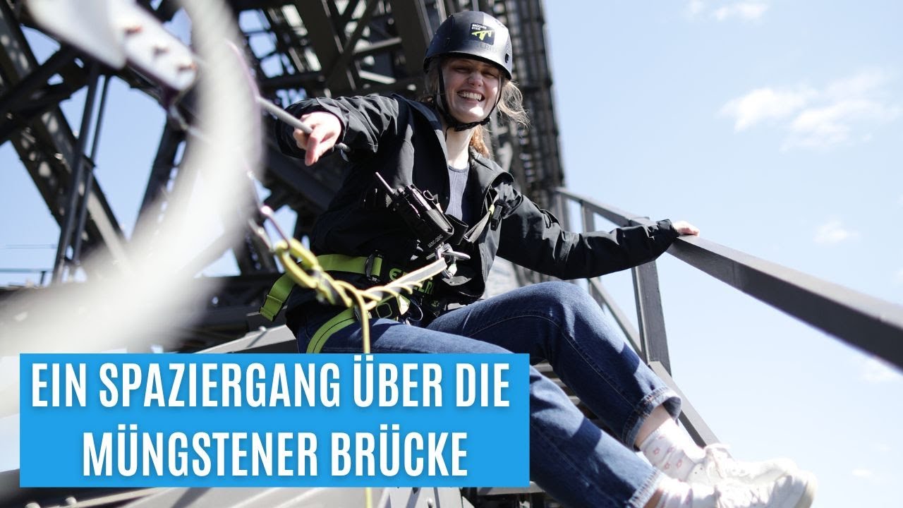 WZ in Gefahr: Alina klettert auf die Müngstener Brücke in Solingen