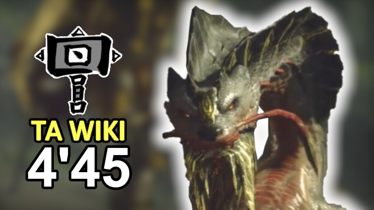 〖MHRise〗Hammer vs. Almudron | 4'45'23 | TA Wiki Rules