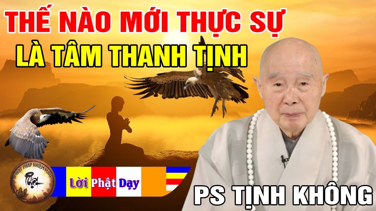 Thế n&agrave;o mới thực sự l&agrave; T&Acirc;M THANH TỊNH? Ph&aacute;p Sư Tịnh Kh&ocirc;ng | Phật Ph&aacute;p Nhiệm M&agrave;u