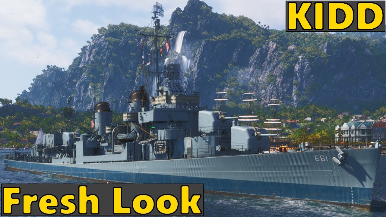 Kidd - Smoke and Heal | World of Warships