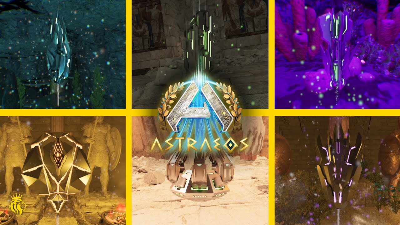 Как получить ВСЕ АРТЕФАКТЫ на ASTRAEOS! | ARK: Survival Ascended