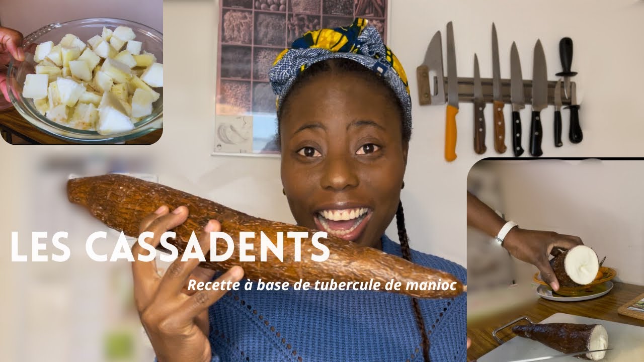 MANGER LE TUBERCULE DE MANIOC AUTREMENT/RECETTE GABONAISE