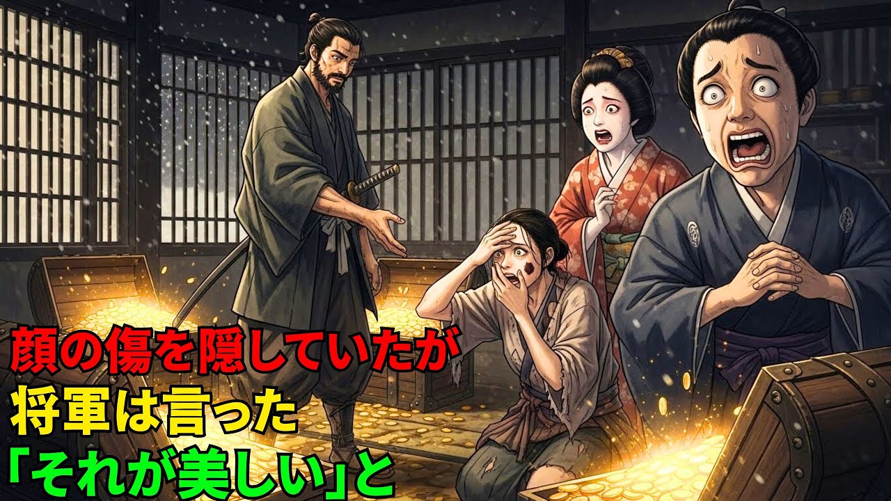 【衝撃】吉原の嫌われ「醜女」、客に捨てられたが……実はお忍びの将軍様が「黄金千両」で身請け| 野談 | 伝説 | 昔話 | 説話 | 民話