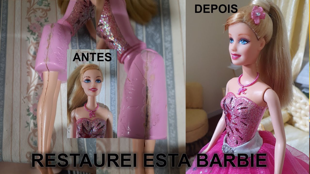 💖🌹CIRURGIA da segunda BARBIE da MARI I Love Dolls🌹💖