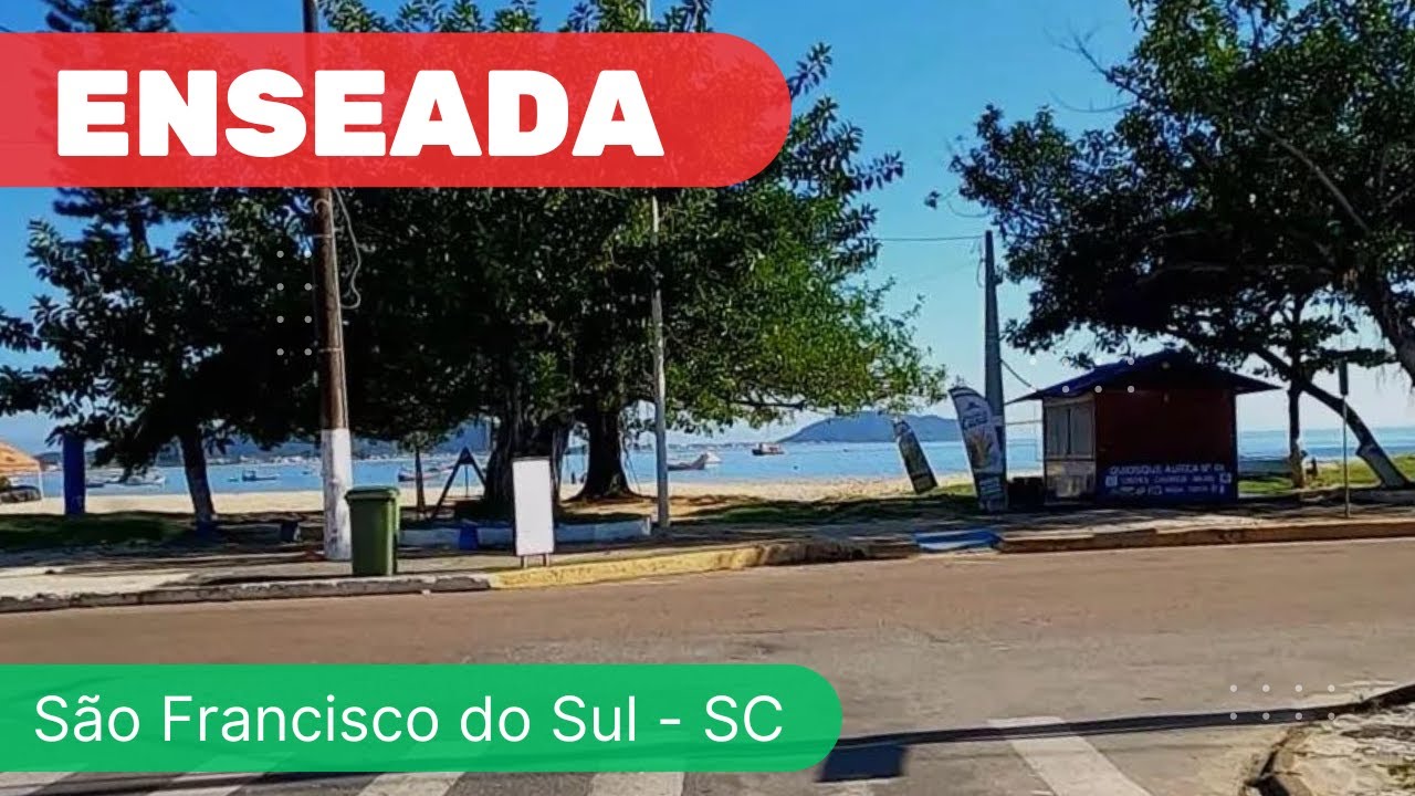 Praia Grande até a praia da Enseada em São Francisco do Sul SC