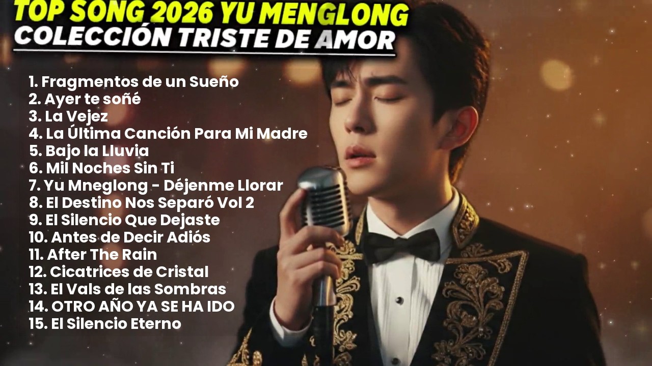Yu Menglong Colección: Deeply Emotional Sad Love Songs & Covers (Alan Yu) - Cry Alone 💔😭