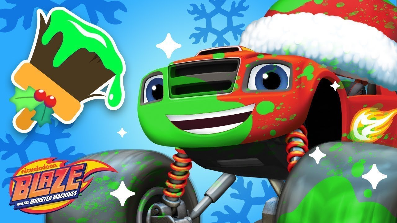 Holiday Makeover Machines #19 w/ Blaze | Games for Kids | Blaze and the Monster Machines