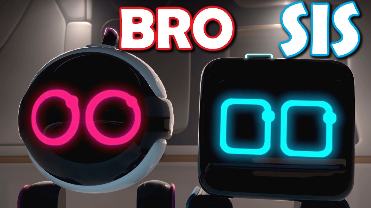 Biped - Cute Robots 2-Player Game - Full Movie!!