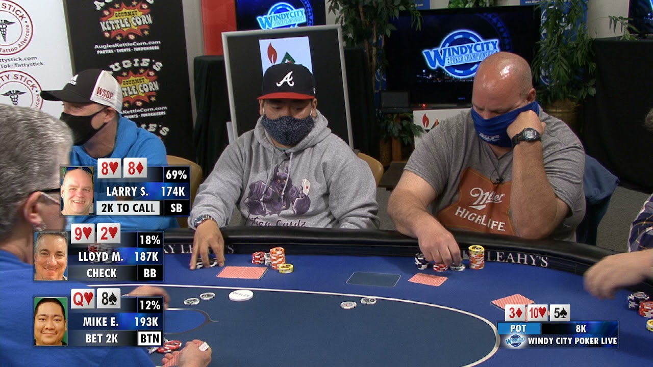 Windy City Poker Live May 2nd, 2021 @ 6p WINNER TAKE ALL SNG