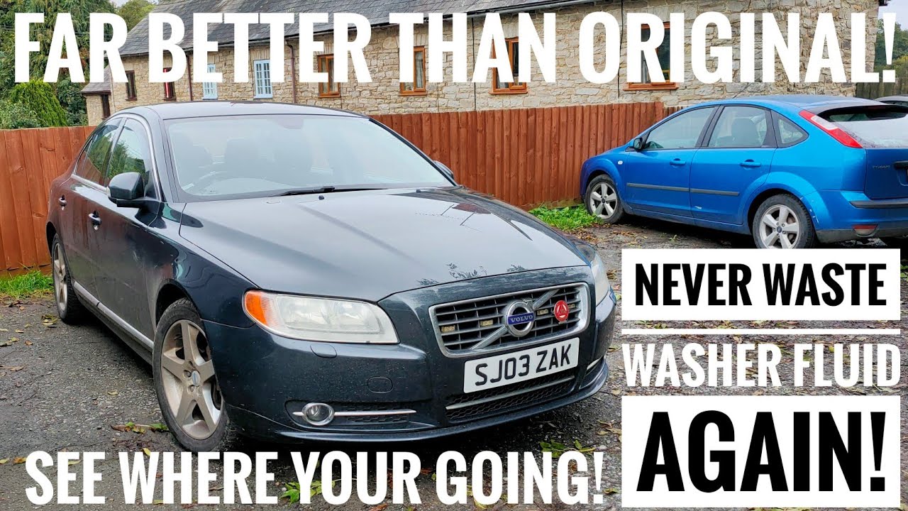 My Best Volvo Mod Yet! - The *ULTIMATE* Volvo Windscreen washer mod