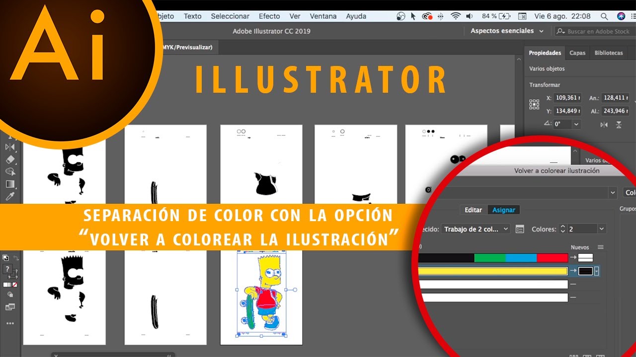 Illustrator para Serigrafía: la mejor forma de hacer la separación