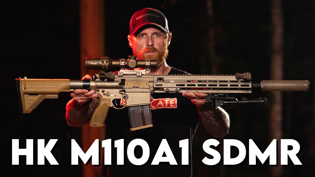 Винтовка M110A1, предназначенная для стрелкового подразделения армии США