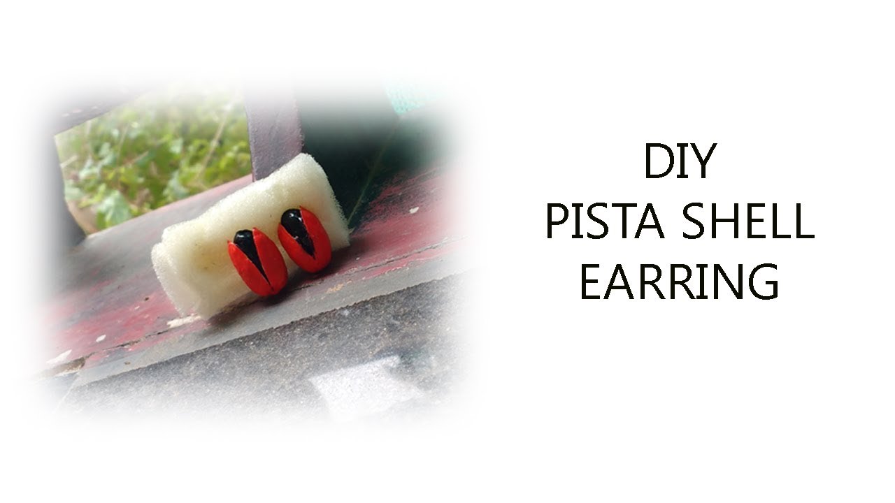 DIY PISTA SHELL EARRING / HOW TO MAKE A PISTA SHELL EARRING K Creations - 43