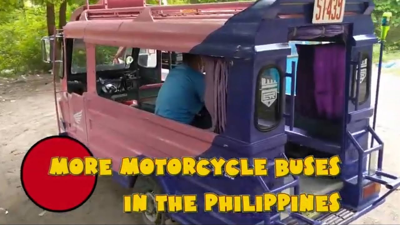 More Motorcycle Buses in the Philippines.