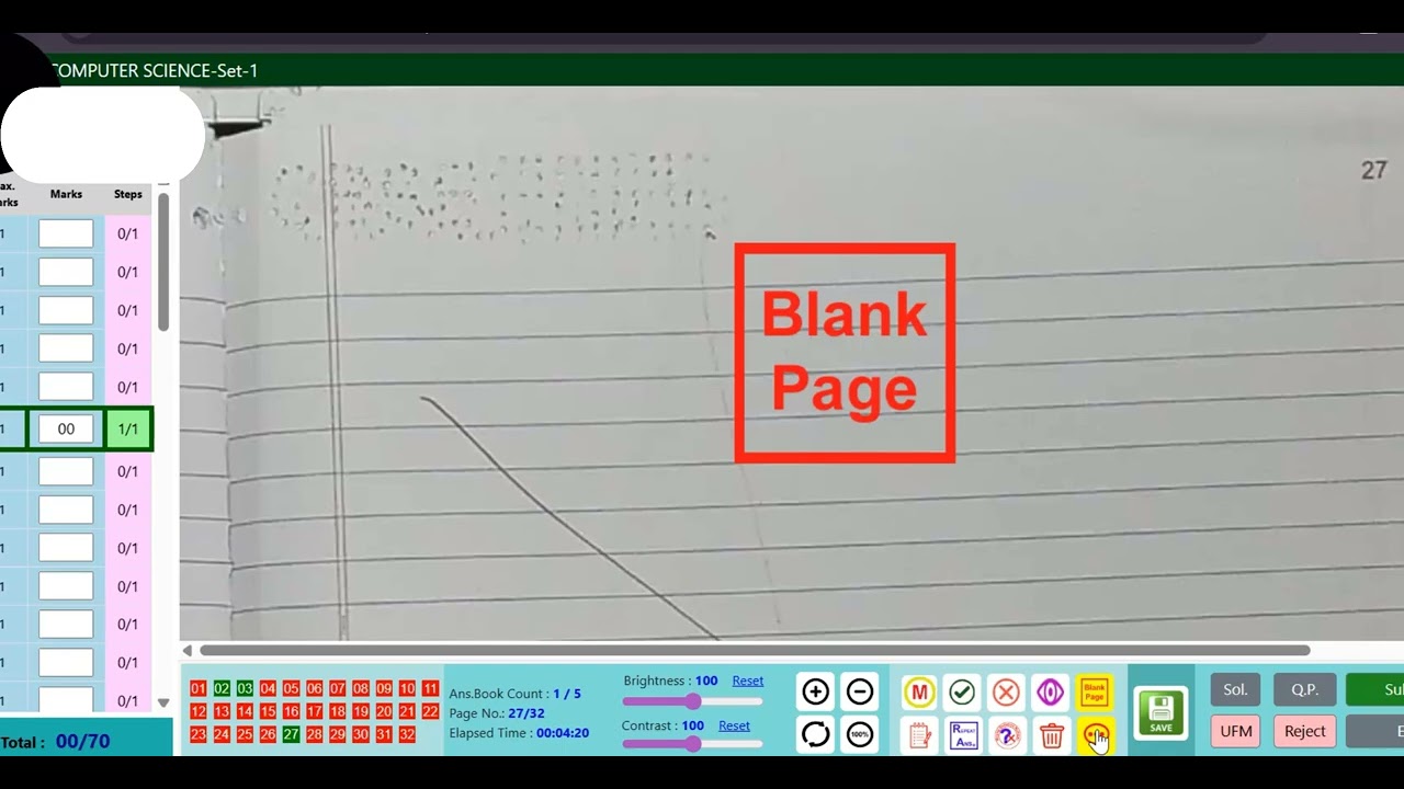 CBSE online copy correction /Evaluation #CBSEOnlineEvaluation#CBSEEvaluation2026#CBSEOnScreenMarking