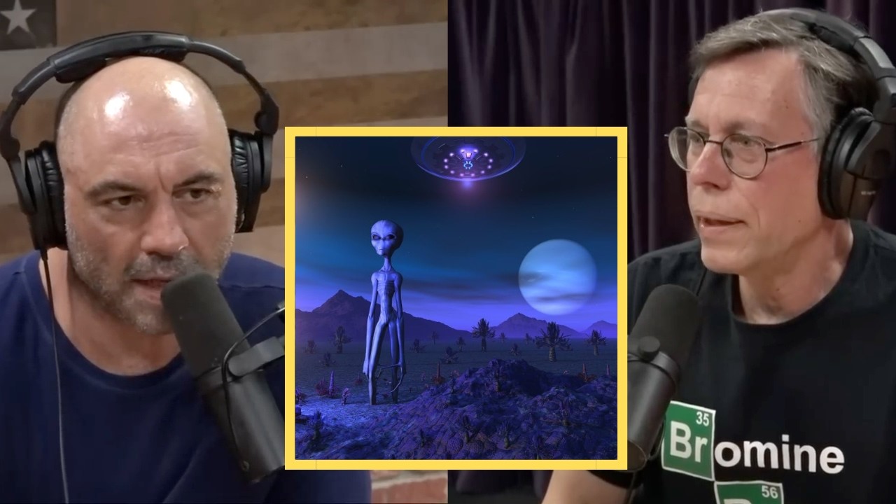 De onde veio a nave que Bob lazar trabalhou ???  | Joe Rogan e Bob Lazar