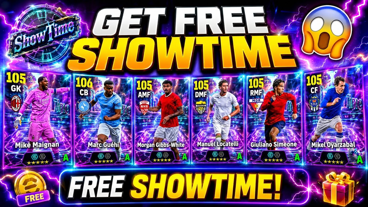 GET FREE SHOWTIME🤯 FAST RANKING EVENT Rewards eFootball 2027