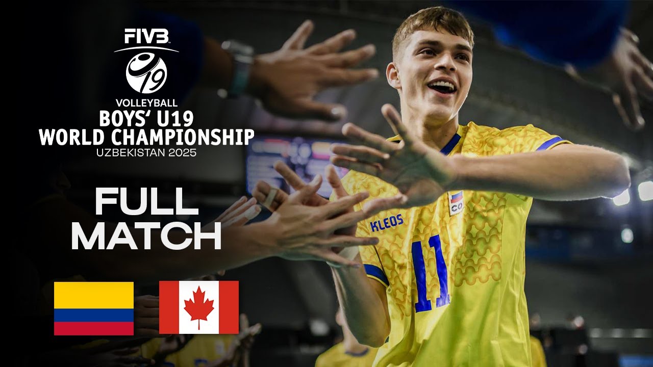 Colombia vs. Canada - Classification 17-24 | Boys' U19 World Champs 2025 - Full Match