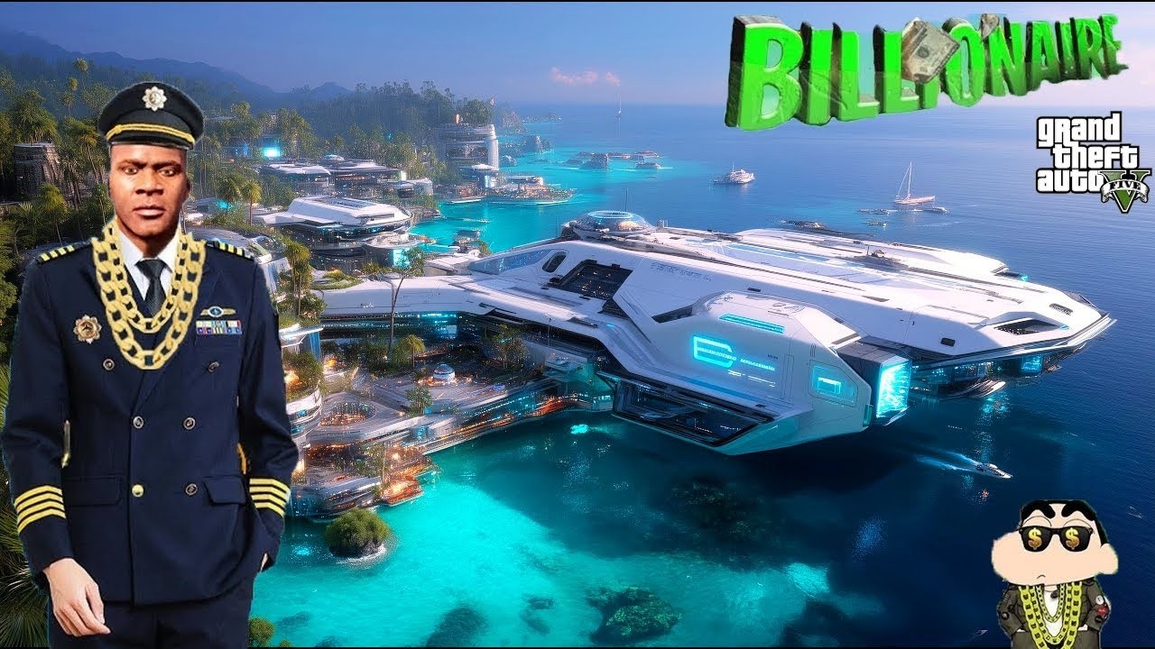 FRANKLIN AND SHINCHAN FOUND MAGICAL BILLIONIARE ALADIN IN GTA 5 // SUMITOP EXTRA