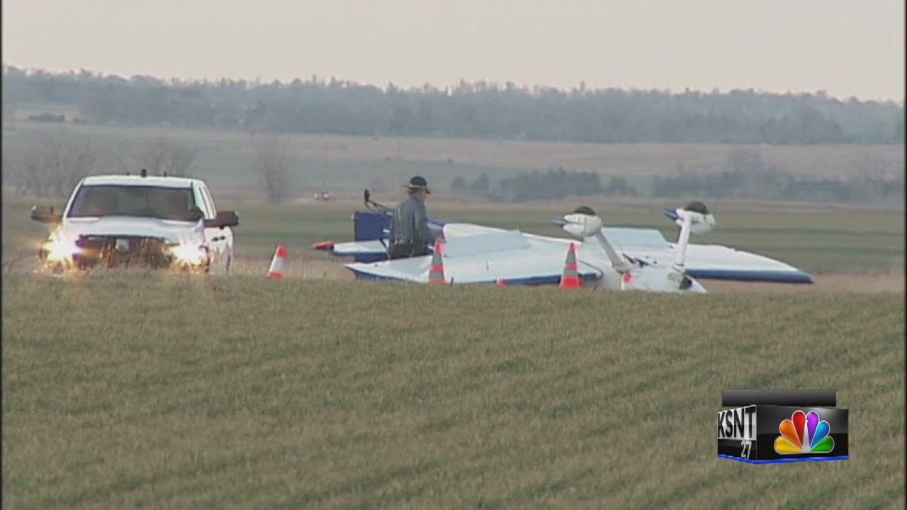 86-year-old man dies in single-engine plane crash near Pratt