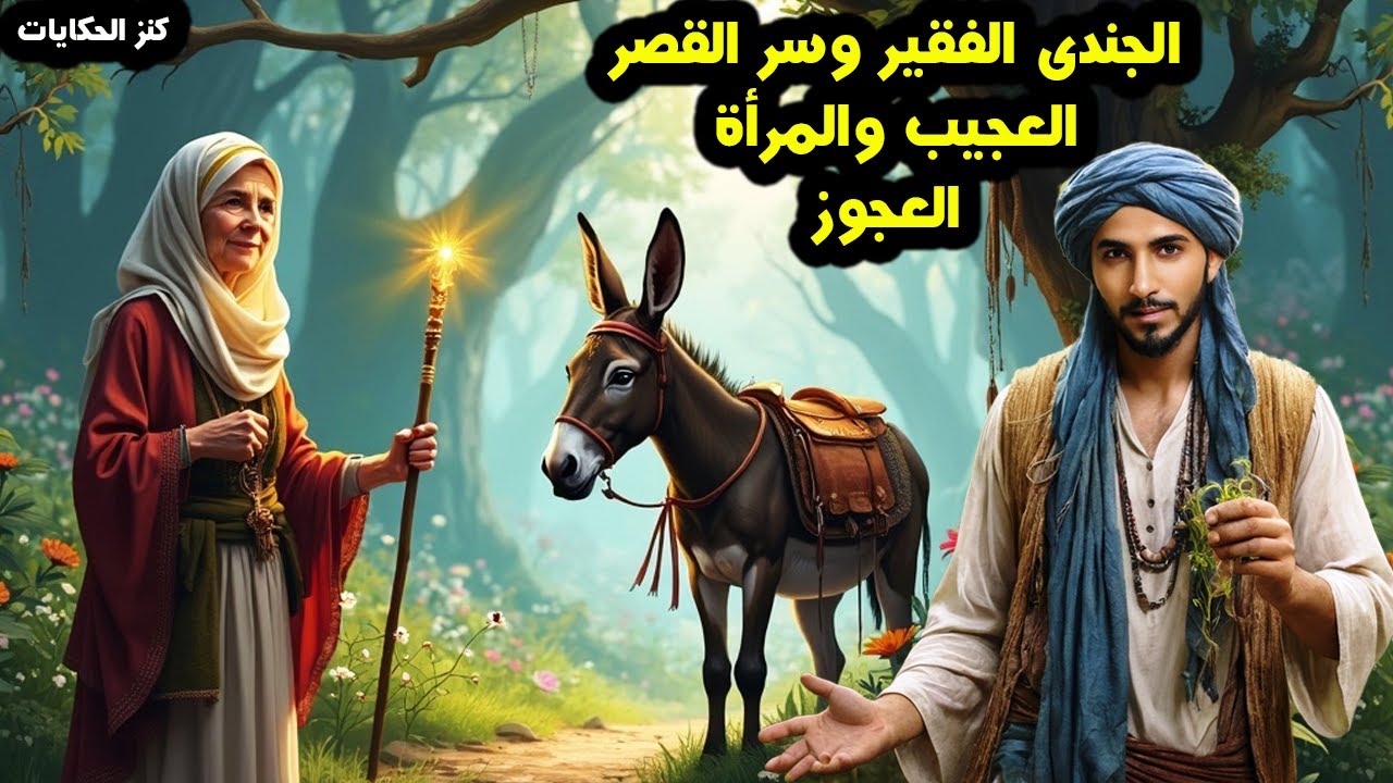 قصة الجندي الفقير وسر القصر العجيب وسر الفتى الملثم والوزير الحكيم من القصص الخيالية المشوقة