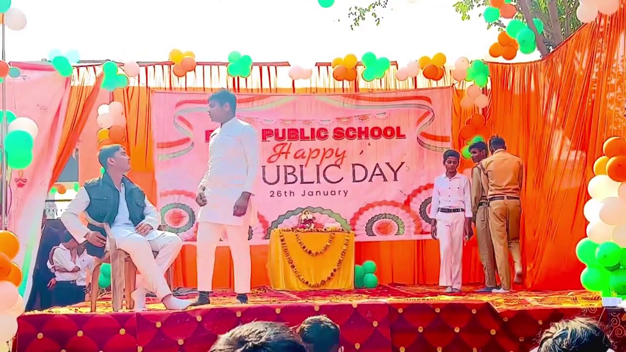 Chandra Shekhar aazad act by class 9th students bms school dhoom manikpur 