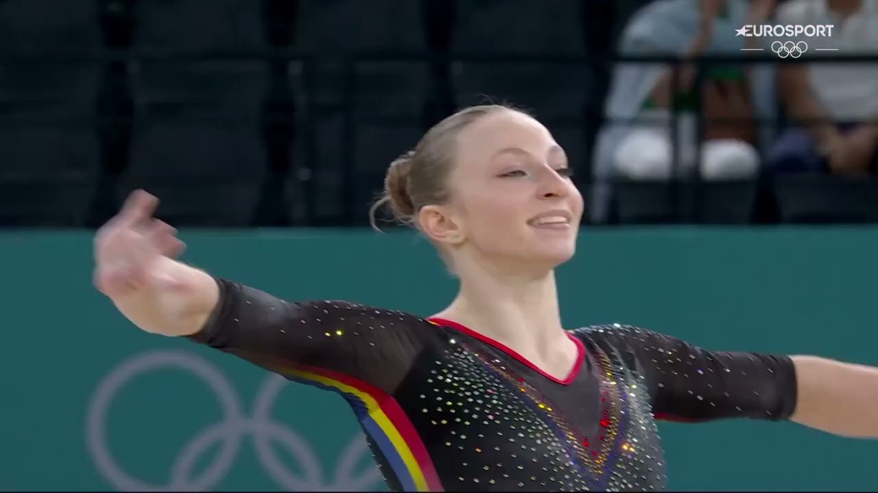 Ana Maria Bărbosu (ROU) 2024 Olympics QF FX [1080p50]