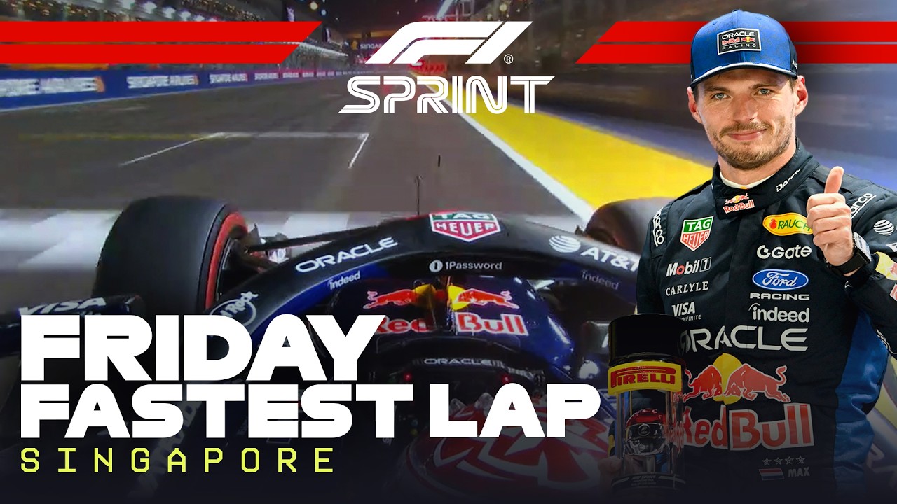Max Verstappen's Sprint Pole Lap | 2026 Singapore Grand Prix