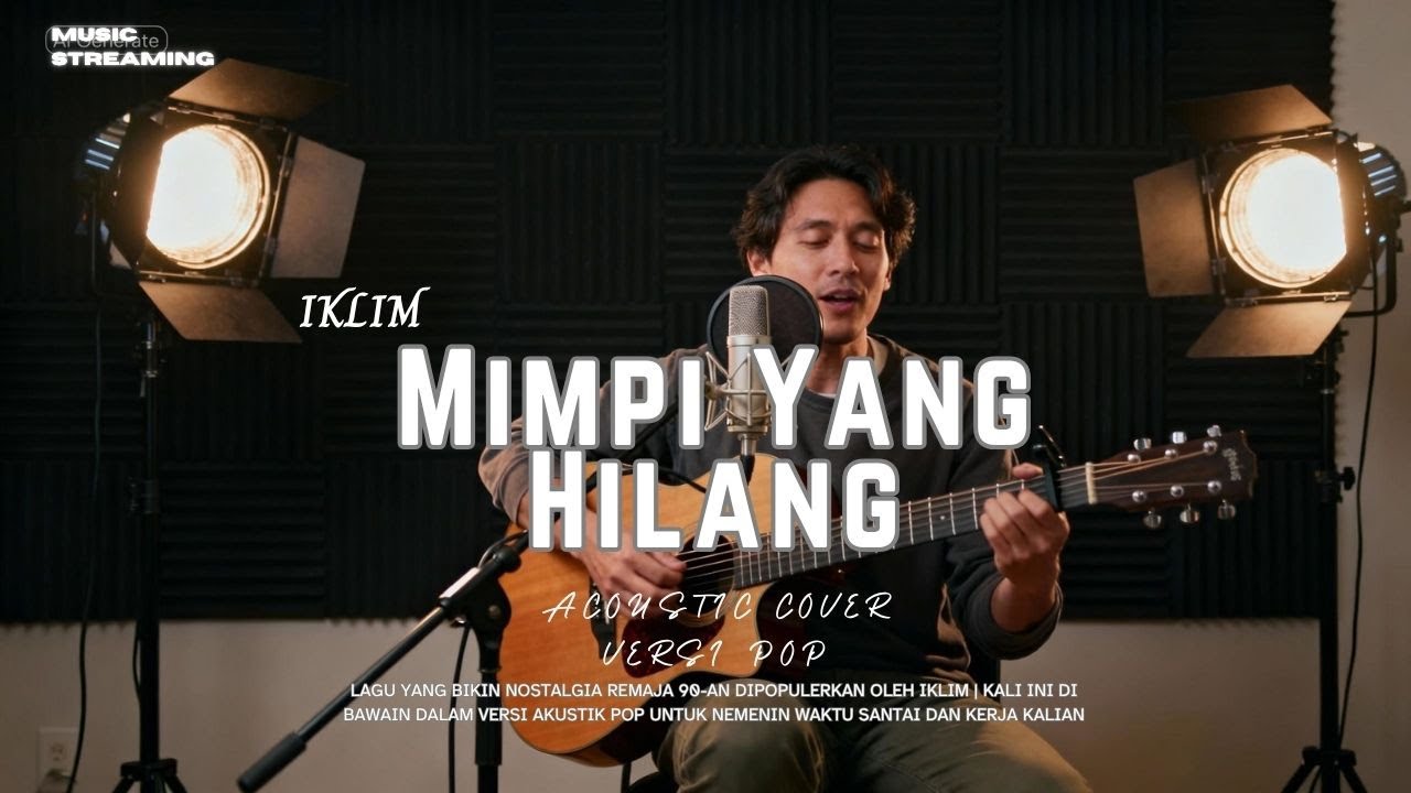 Iklim - Mimpi Yang Hilang | Akustik Cover | Lagu Kenagan Yang Menyayat Hati