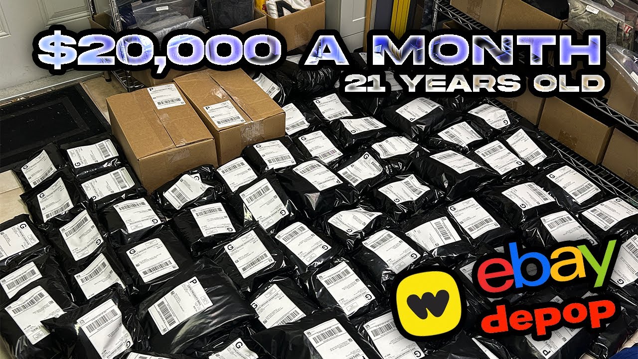 How I Make $20,000 A Month Selling Clothes