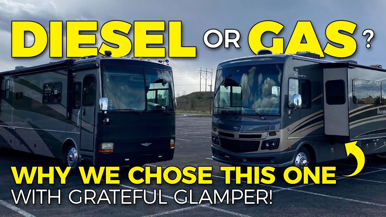 GAS or DIESEL Motorhome? We Compare Class A RVs with @Grateful Glamper!
