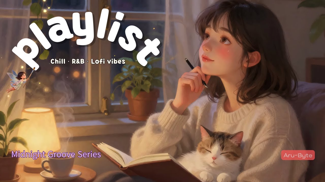 𝒑𝒍𝒂𝒚𝒍𝒊𝒔𝒕 마음을 편안하게 하는 밤 🌙 생각을 정리하는 Midnight Groove Vol.9 | Chill R&B · Lo-fi | 🎧  Relax · Focus