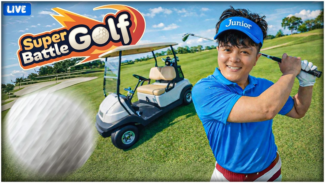 GOLF MASTER JUNIOR IS HERE 😁 / GROUP GAME NIGHT / FUNNY GAME