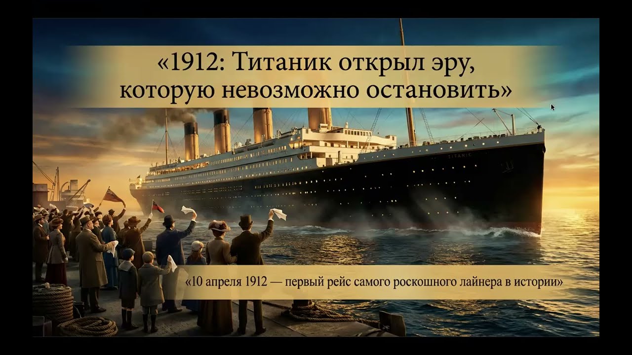 Как изменились круизы за более чем 100 летнюю историю