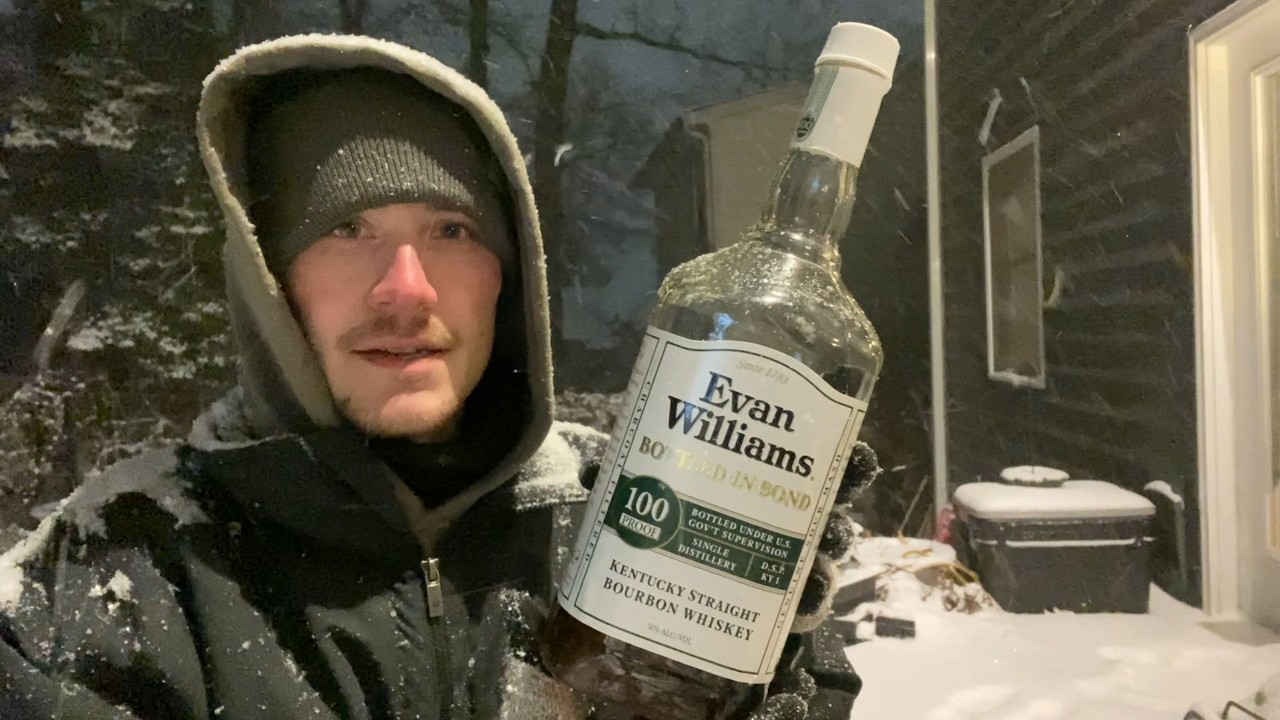 Drinking Alone in the Snow at 8pm on a Saturday Night