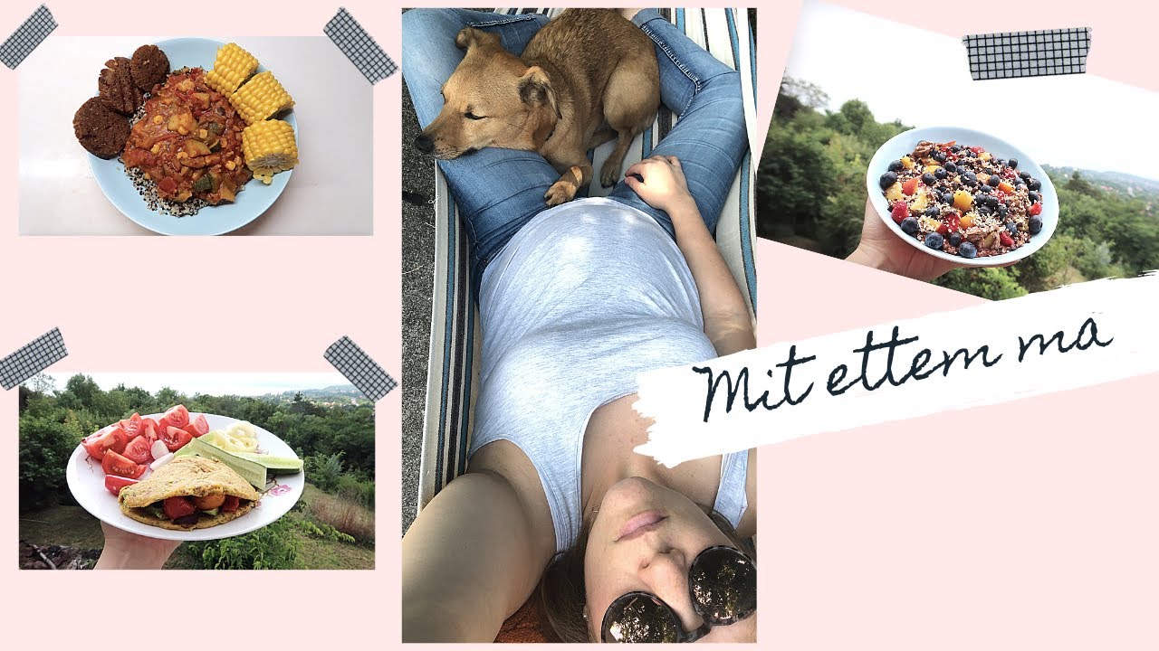 Mit ettem ma | Csicseri omlett készítése | Vegán kismama