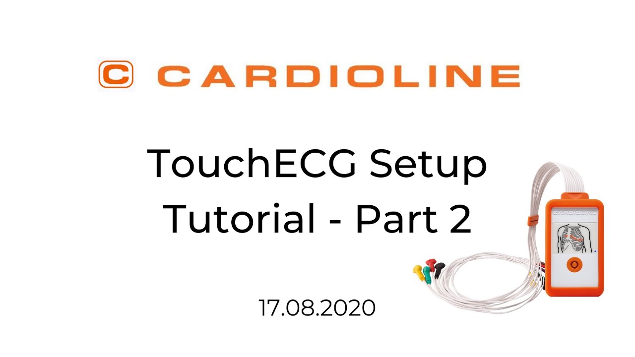 Cardioline TouchECG HD+ Demo Part 2