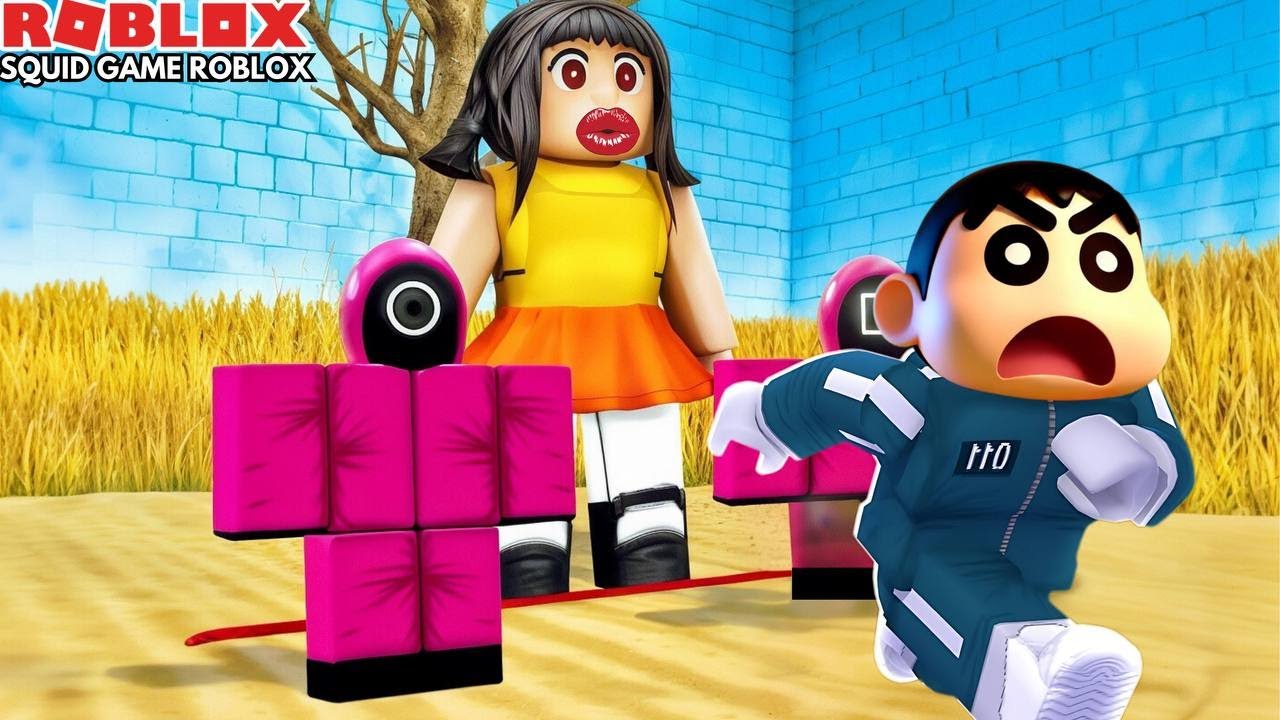 Roblox Squid Game Gameplay in Tamil | GAMING WITH SHINCHAN
