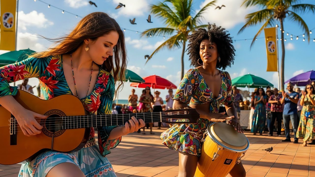 Flamenco & Caribbean Rhythms for Beautiful Peace - The Ultimate Tropical Serenity Fusion
