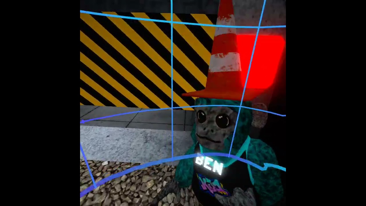 I played scary baboon