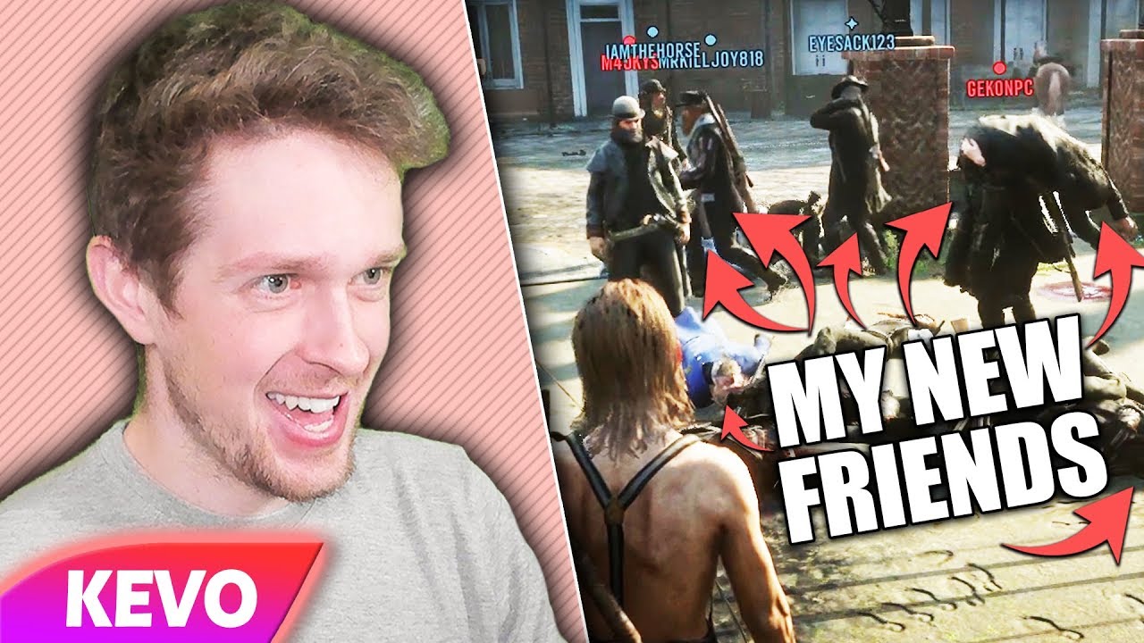 Making a huge posse from random players in Red Dead Online