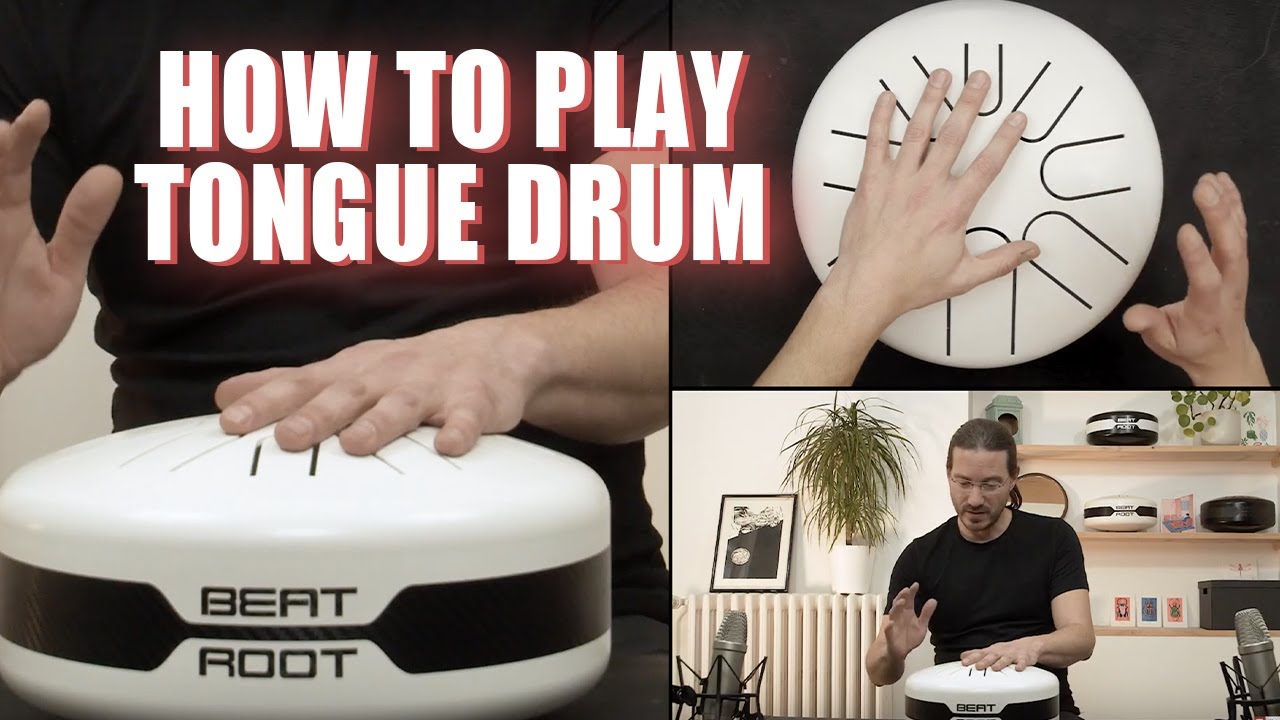 Comment jouer du tongue drum / handpan / tank drum avec les mains ?