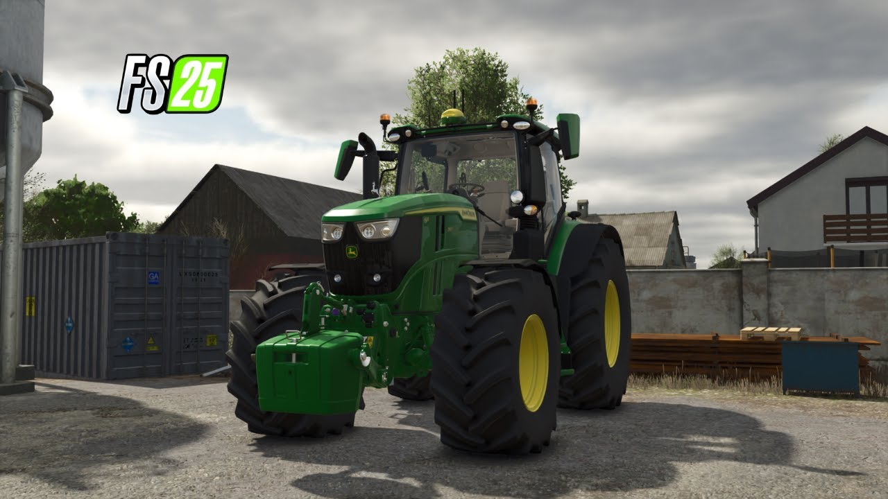 NOWIUTKA R'ka na GOSPODARSTWIE :D JOHN DEERE 6R250 - |FS25|