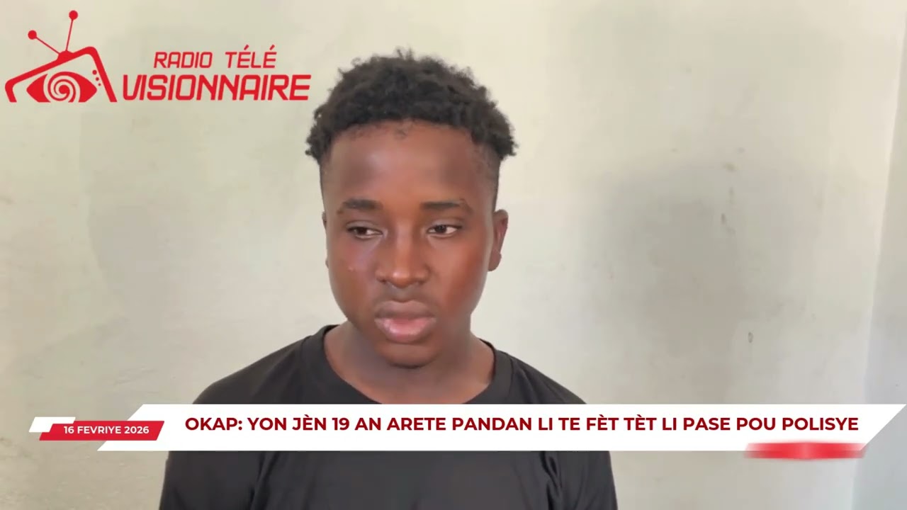 Lapolis Okap arete Dolcé Ronelson, 19 an, nan premye jou kanaval la, ki fè tèt li pase pou ajan PNH!