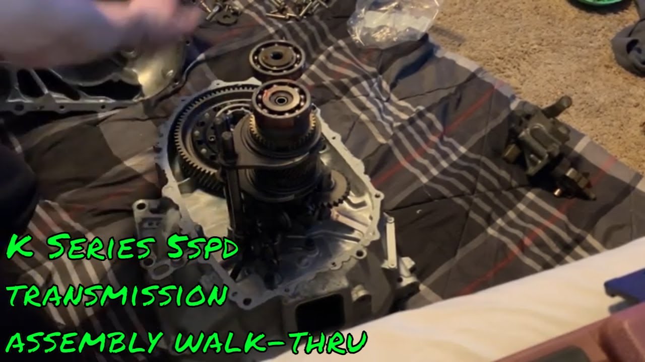 K series 5spd transmission assembly walk-thru