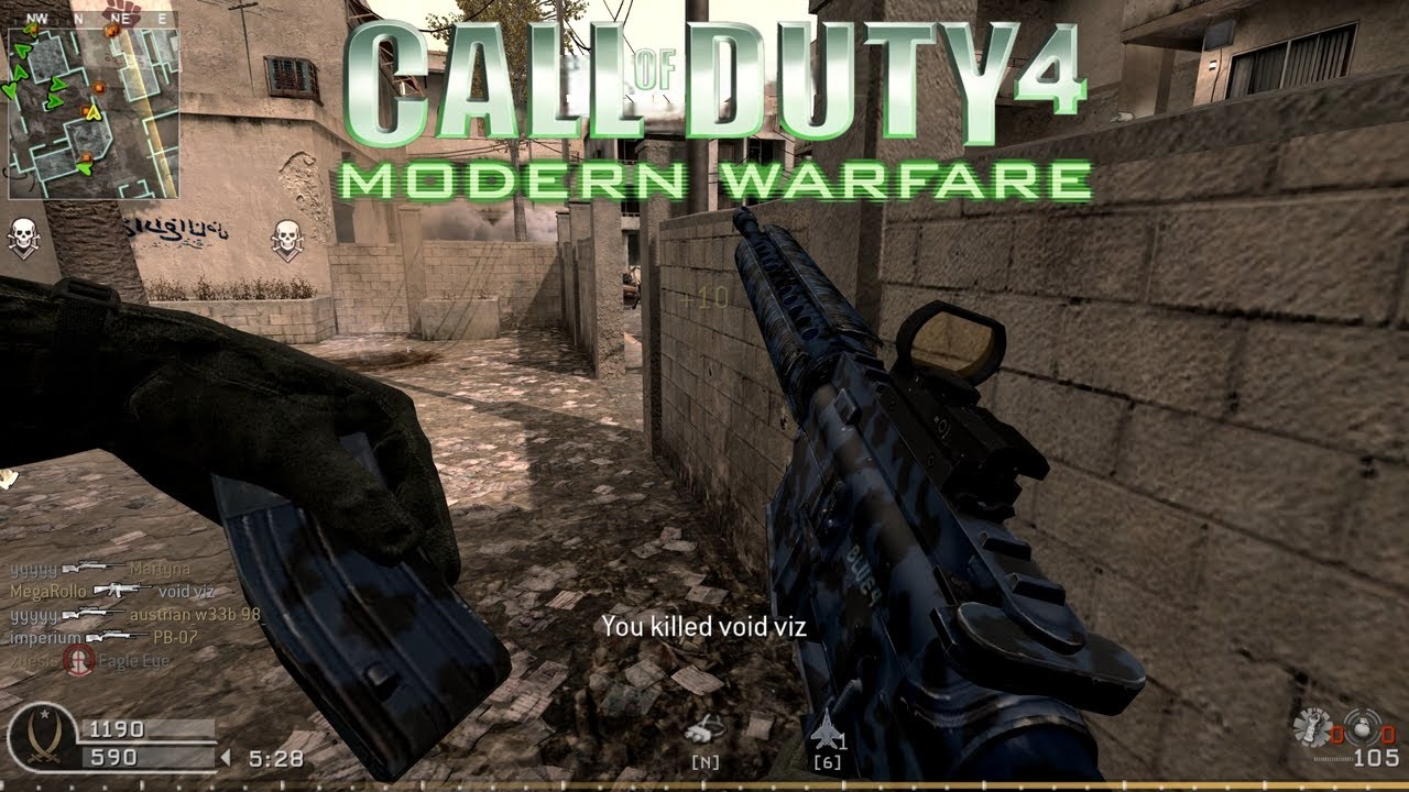 M16A4 on Strike | Call of Duty 4: Modern Warfare Multiplayer