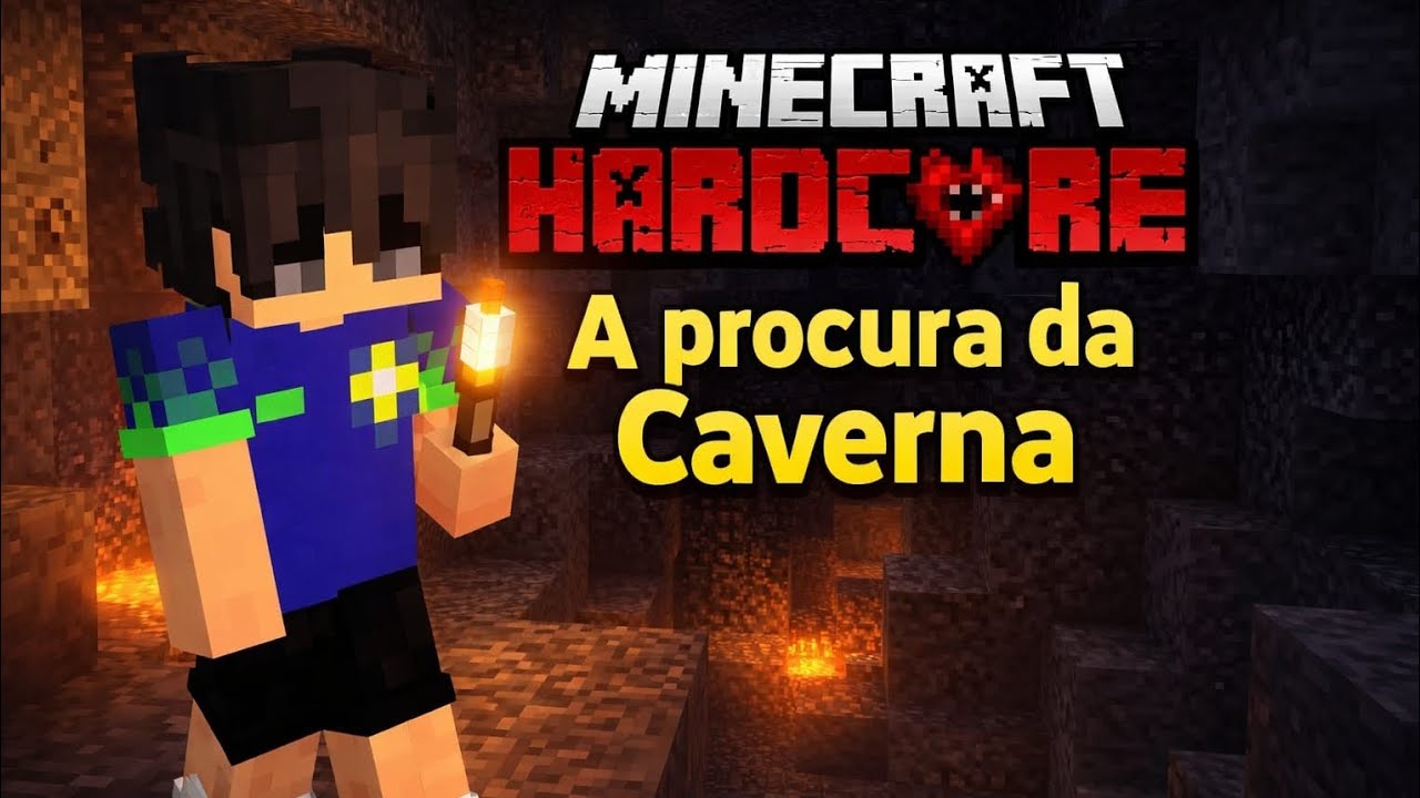 À procura de uma caverna.