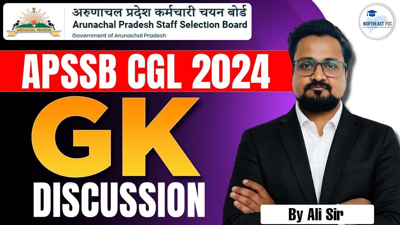APSSB CGL 2024 GK Discussion by Ali Sir I Target APSSB CGL & CHSL 2026
