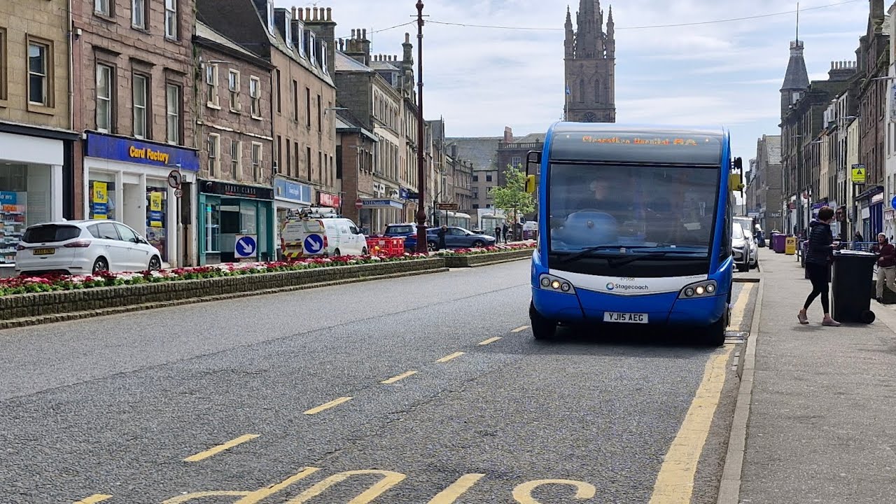*Slow Solo SR* Stagecoach Oprare Solo SR 47956 YJ15 AEG, on the 30, heading to Brechin 08/05/24