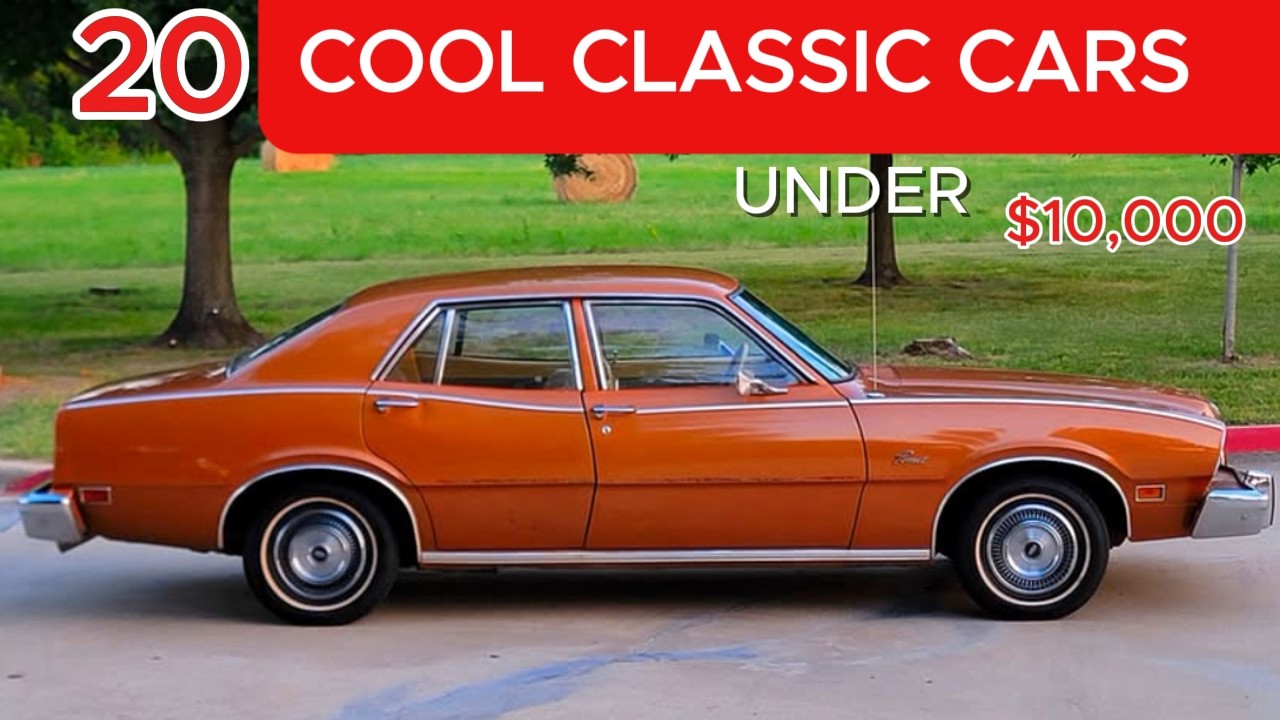 20 Classic Car Deals Under $10,000 That Just Hit the Market!#ClassicCars#CarMarketplace